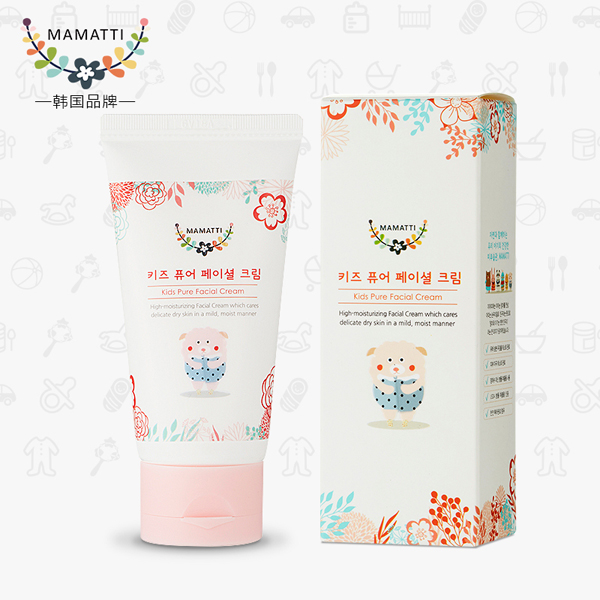韓國(guó)MAMATTI兒童積雪草保濕霜系列