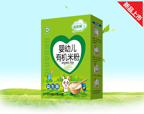 皮皮兔嬰幼兒有機米粉-益生菌