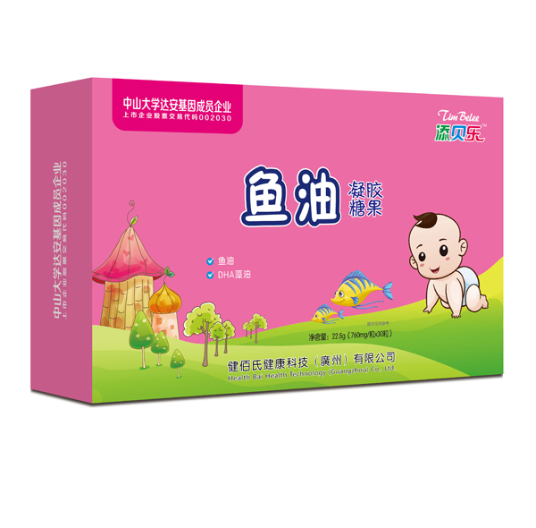 添貝樂(lè)魚(yú)油凝膠糖果 橫版