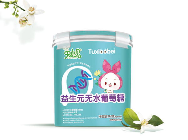 兔小貝益生元無(wú)水葡萄糖 樂(lè)扣裝