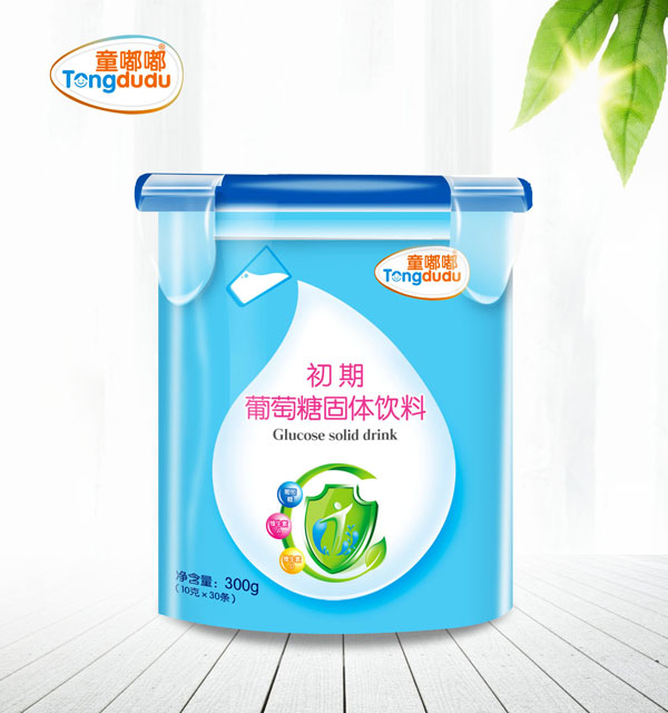 童嘟嘟初期葡萄糖固體飲料 樂扣裝