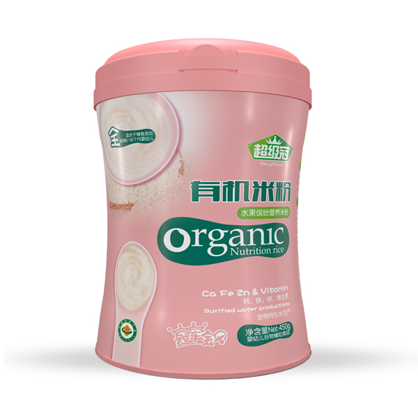 超級冠水果繽紛有機營養(yǎng)米粉