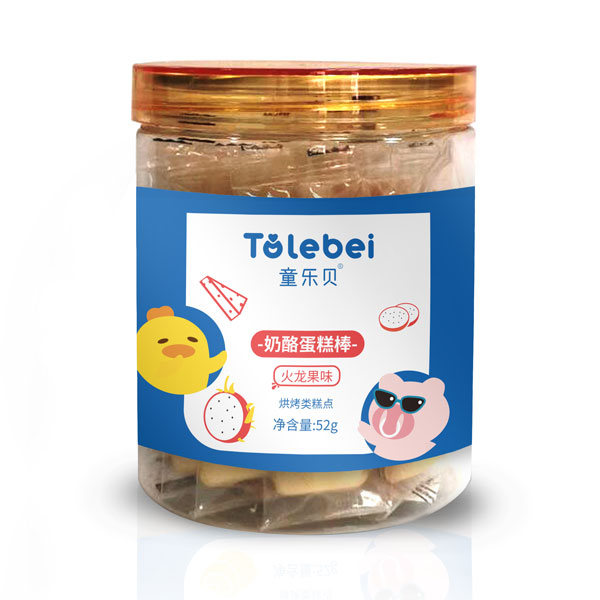 童樂貝奶酪蛋糕棒火龍果味