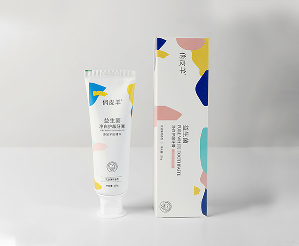 俏皮羊益生菌凈白護(hù)齦牙膏