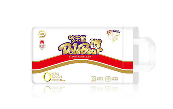 哆樂(lè)熊零觸感系列嬰兒紙尿褲M(mǎn)60