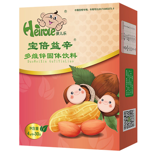 孩兒樂(lè)寶倍益辛多鋅固體飲料