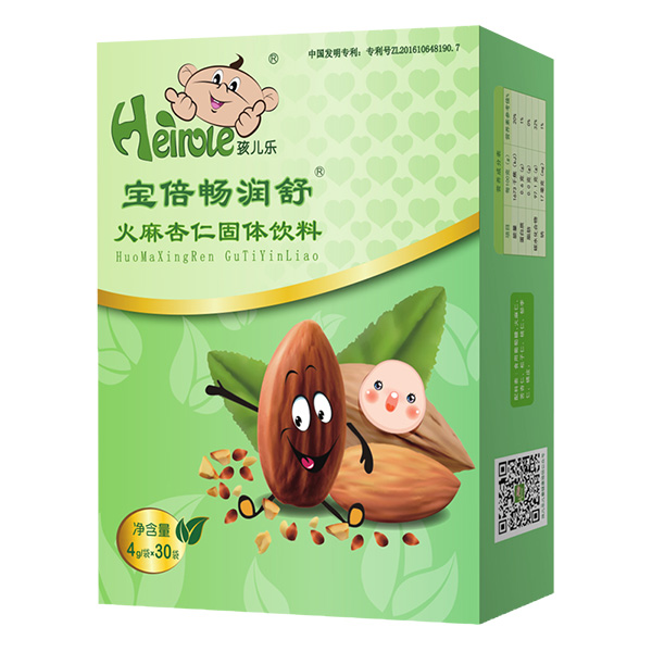 孩兒樂(lè)寶貝腸潤(rùn)舒火麻杏仁固體飲料