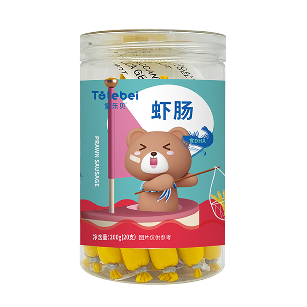 童樂(lè)貝蝦腸200g