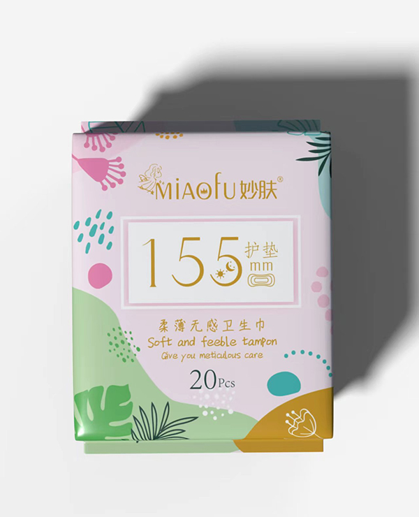 妙膚柔薄無(wú)感衛(wèi)生巾-護(hù)墊155mm