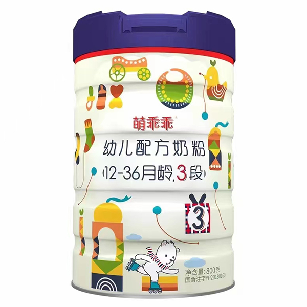 萌乖乖幼兒配方奶粉3段