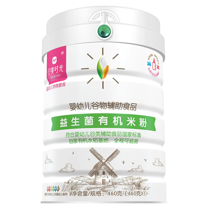 貝美時光益生菌有機米粉