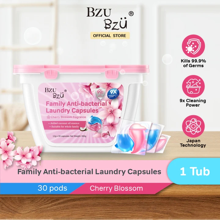 BZU BZU家族抗菌洗衣膠囊櫻花30粒.jpg BZU BZU家族抗菌洗衣膠囊櫻花30粒.jpg
