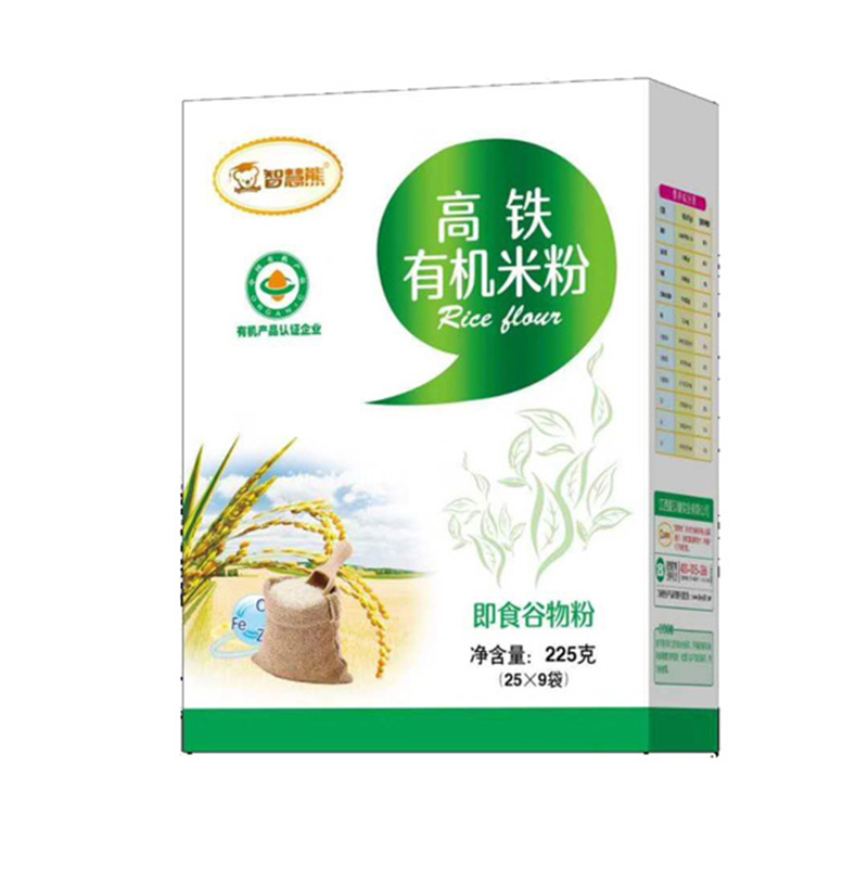 智慧熊高鐵有機米粉 盒裝