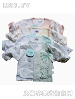 比比樂前開扣純棉內衣