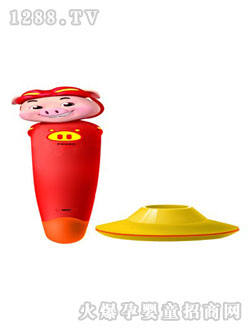 豬豬俠早學(xué)寶黃色點(diǎn)讀筆