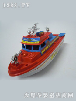 趣多多電動(dòng)游艇玩具