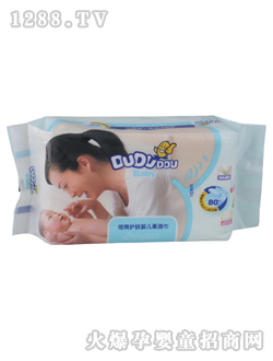 嘟嘟豆倍潤護膚嬰兒柔濕巾