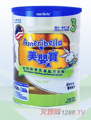 美嬰寶幼兒助長乳基配方奶粉