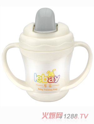 樂蓓嬰幼兒學飲杯6916白色