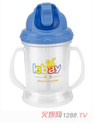 樂蓓嬰幼兒學飲杯6913B藍色