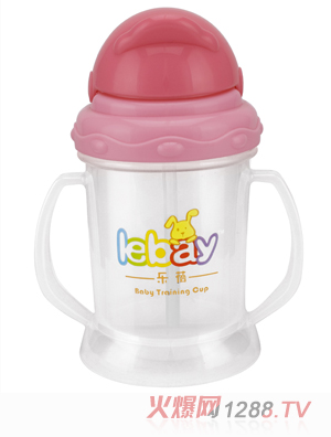 樂蓓嬰幼兒學飲杯6913A紅色