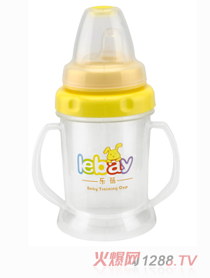 樂蓓嬰幼兒學飲杯6912黃色