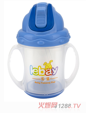 樂蓓嬰幼兒學(xué)飲杯6907B藍(lán)色