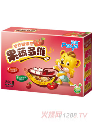 沛悠果蔬多維營(yíng)養(yǎng)蝴蝶面250g