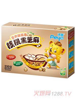 沛悠核桃黑芝麻營(yíng)養(yǎng)蝴蝶面250g