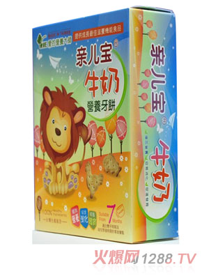 愛的營養(yǎng)大師親兒寶牛奶營養(yǎng)牙餅