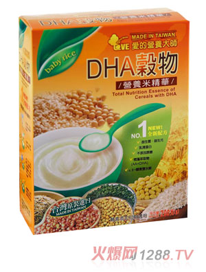 愛的營養(yǎng)大師DHA谷物營養(yǎng)米精華