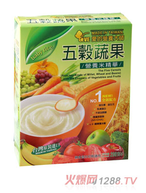 愛的營養(yǎng)大師五谷蔬果營養(yǎng)米精華