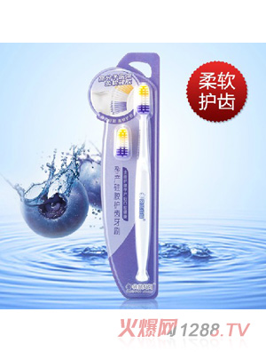 袋鼠媽媽產后專用硅膠牙刷