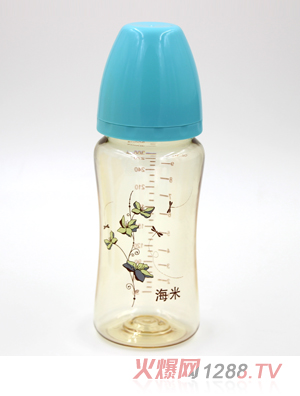 ����PPSU�ٽzӡ�������Ԅ���ƿ300ML�{ɫ