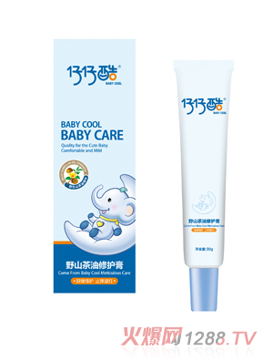 仔仔酷野山茶油修護(hù)膏