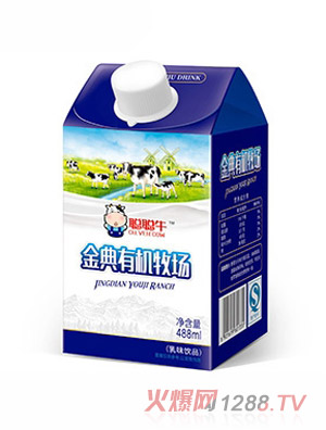 聰聰牛金典有機牧場奶488ml