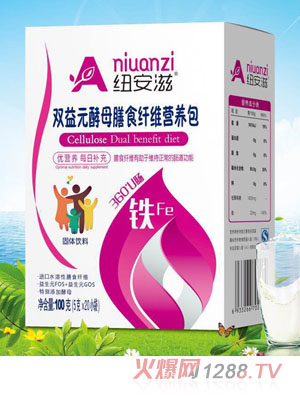 紐安滋雙益元酵母膳食纖維營(yíng)養(yǎng)包-鐵