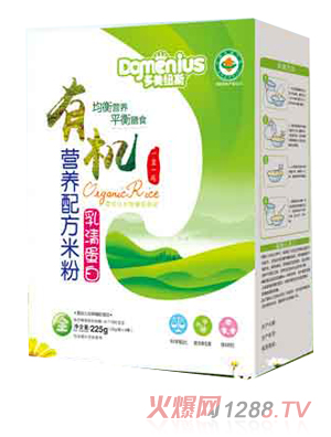 多美紐斯有機乳清蛋白配方米粉盒裝