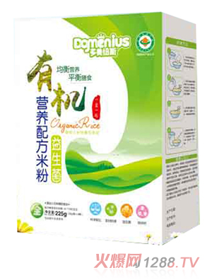 多美紐斯有機益生菌配方米粉盒裝