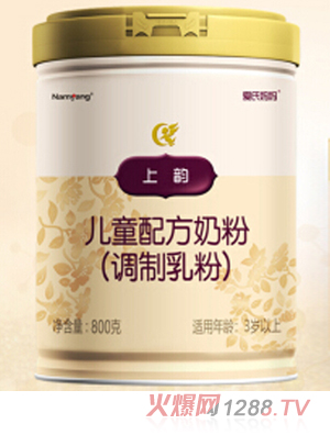 愛(ài)氏媽媽上韻兒童配方奶粉