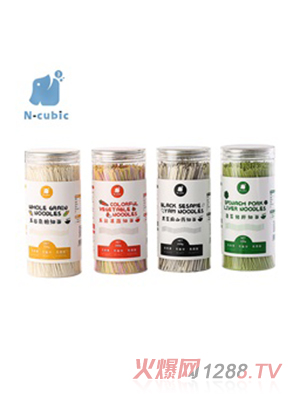 N-cubic恩庫(kù)克 寶寶細(xì)面條200g