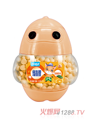 倍樂媽咪益生菌溶豆豆-大白罐甜橙味