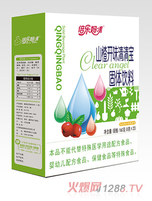 倍樂(lè)媽咪山楂清清寶160克盒裝