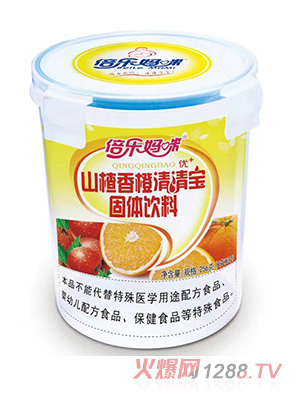 倍樂(lè)媽咪山楂香橙清清寶樂(lè)扣256克