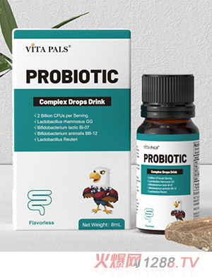 韋達普復(fù)合益生菌滴液飲品