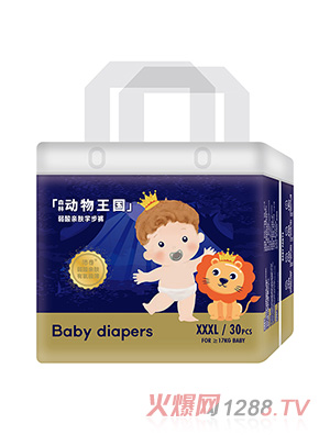 倍奇森林動(dòng)物王國系列學(xué)步褲XXXL30