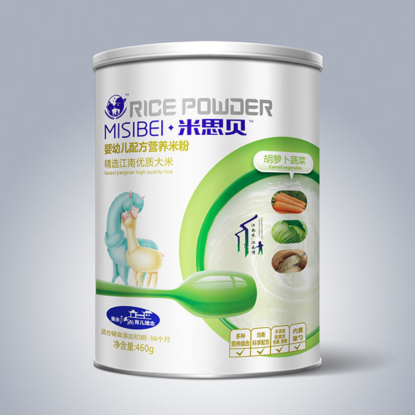 米思貝胡蘿卜蔬菜嬰幼兒配方營養(yǎng)米粉a