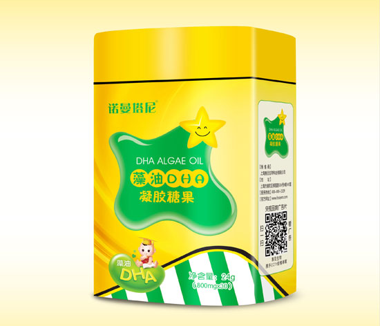 諾曼塔尼QS藻油DHA膠丸30粒(鐵盒)