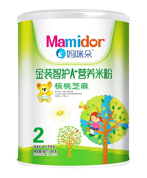 媽咪朵智護(hù)核桃芝麻A+營(yíng)養(yǎng)米粉(聽(tīng)裝)