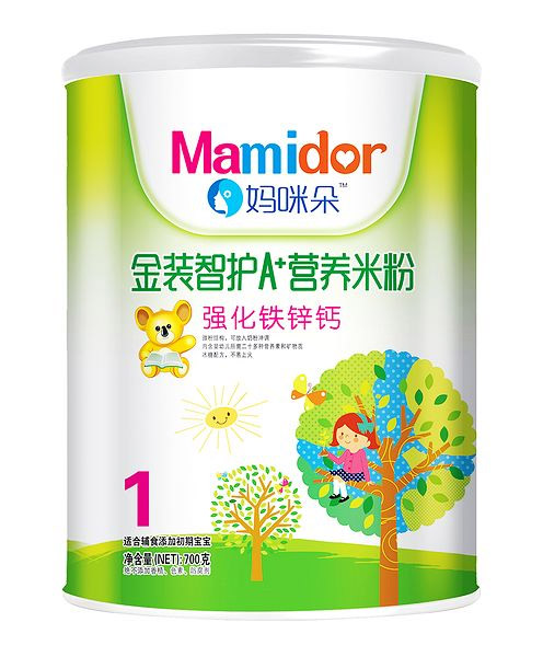 媽咪朵智護(hù)強(qiáng)化鐵鋅鈣A+營(yíng)養(yǎng)米粉(聽(tīng)裝)